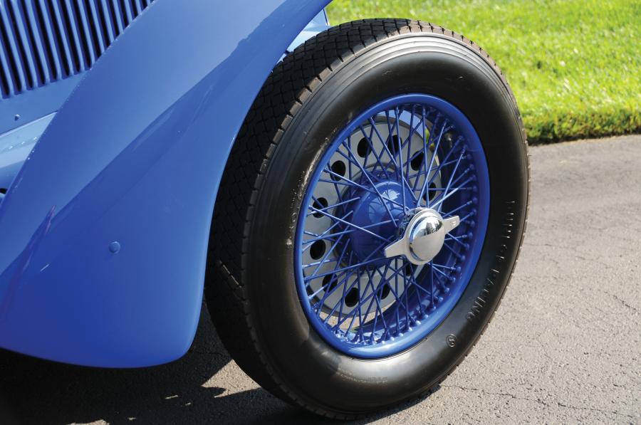 Колеса Delage D6-3L-S 3-Litre Grand Prix 1939 года  (фото 1 из 5)